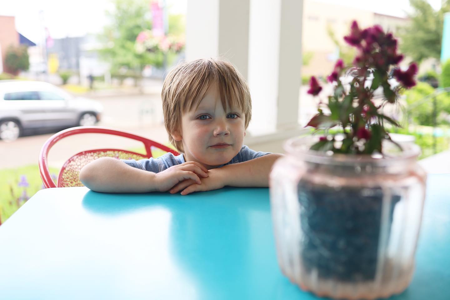 We all love this place. Got rained on a little bit walking here, but it was worth it.