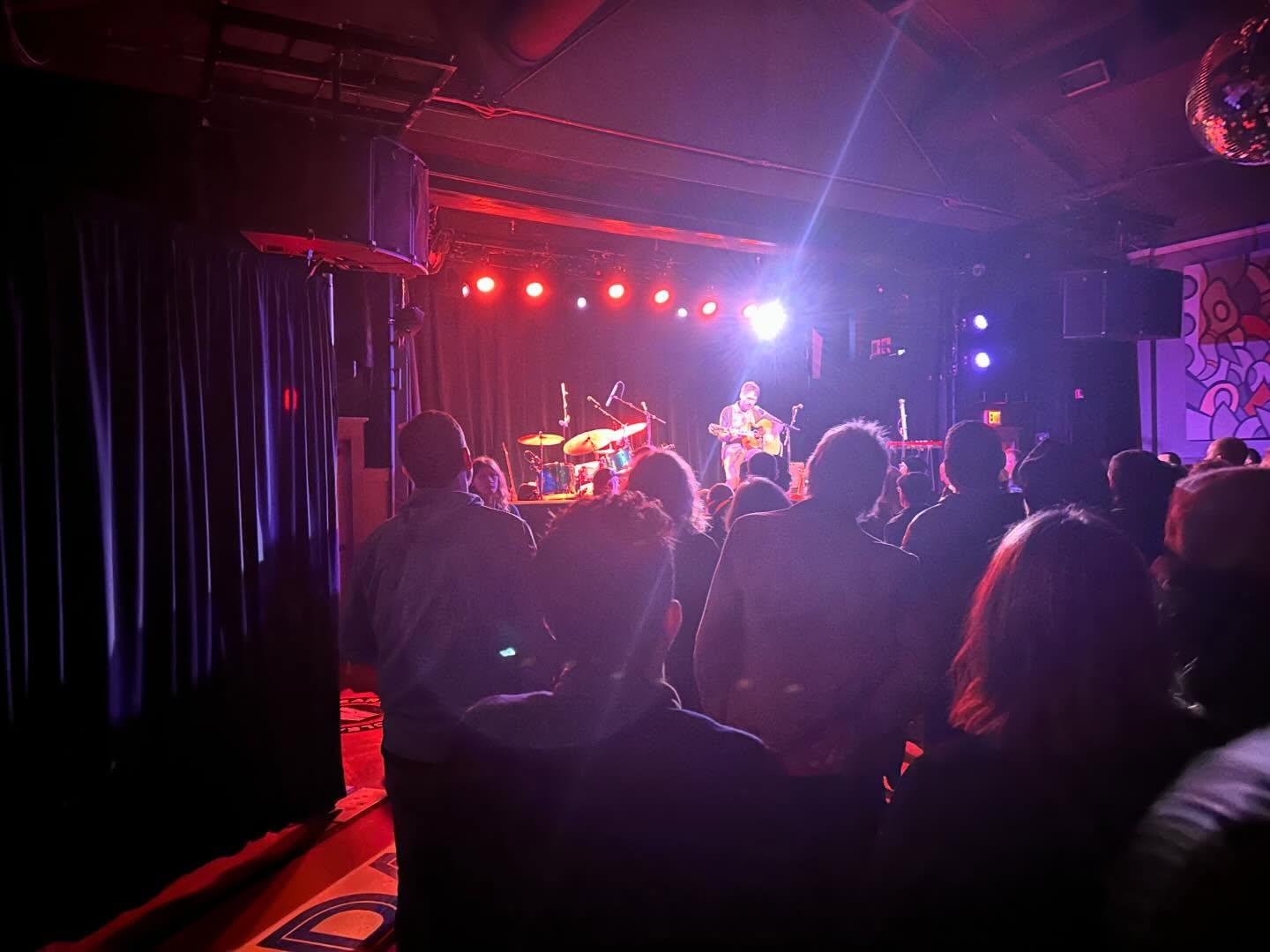 Clem Snide/Great Lake Swimmers at Wonder Ballroom, Tim & Sarah’s baby shower, pizza & beer with Sharayah’s cousins at Old Town Brewing, and an early bday celeb…