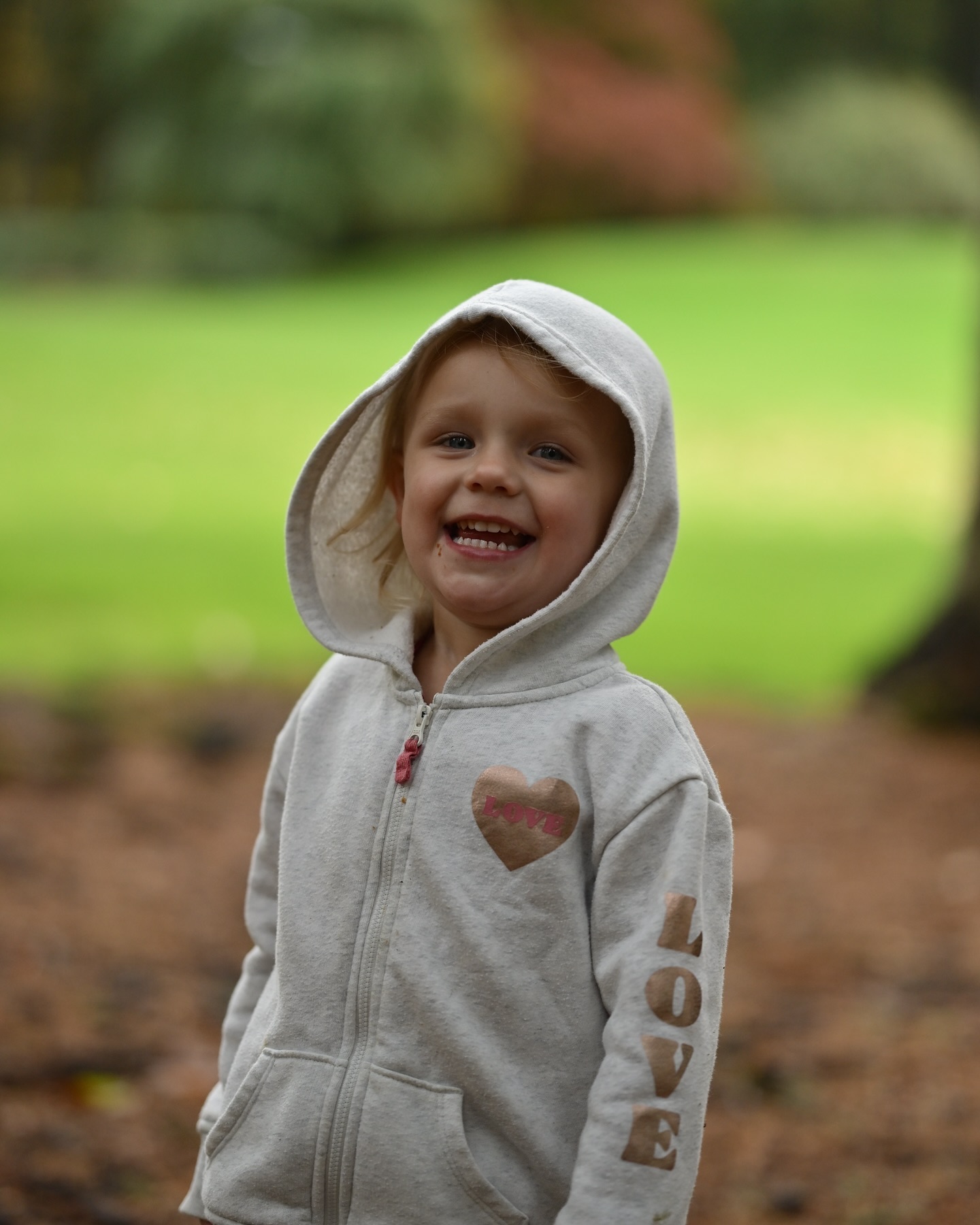 Binding rocks around the park. I love this time of year.