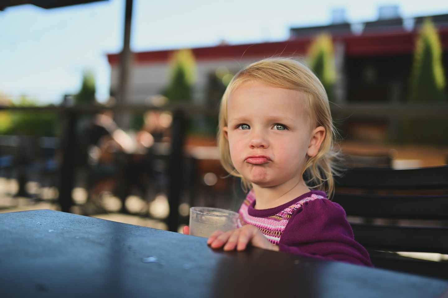 Our two big little personalities.