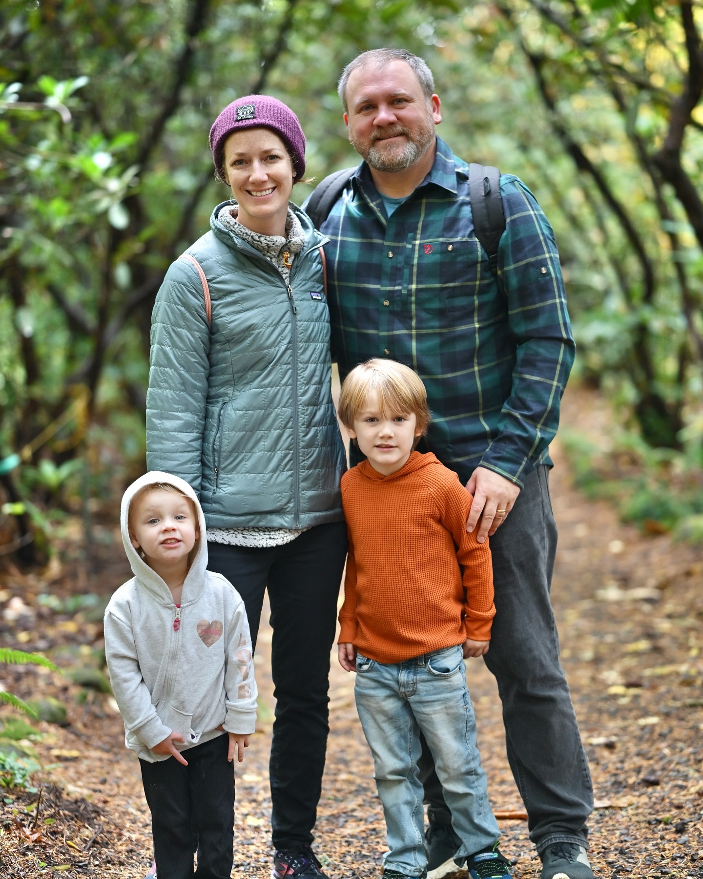 Binding rocks around the park. I love this time of year.