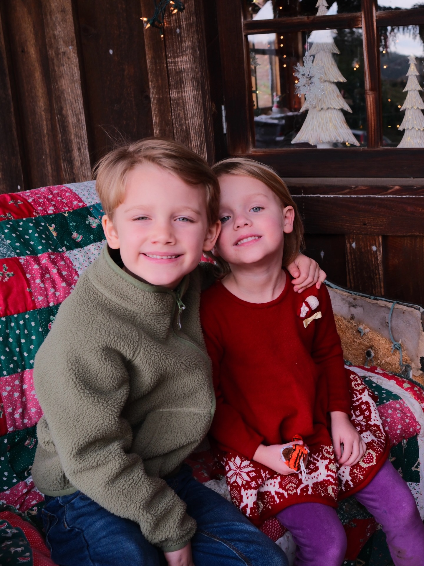 Visiting Santa Claus